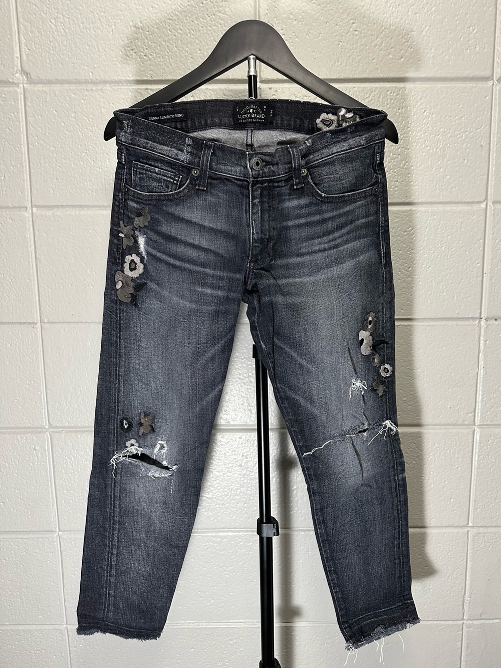 Lucky Brand Jeans Sienna Slim Boyfriend - Dark Gray